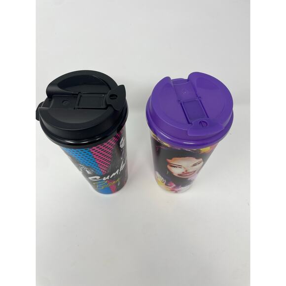 2 Selena Quintanilla Stripes Cups Celebrating 25 Years NEW Fiesta de la Flor - Picture 4 of 10